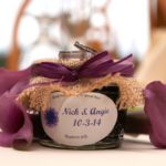 Rustic wedding party favors