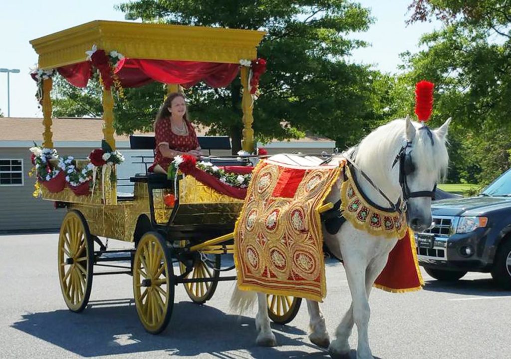 Horse carriage rental Frederick MD