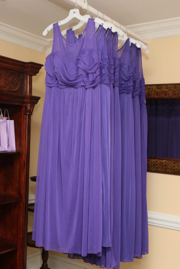 Lavender bridesmaid dresses