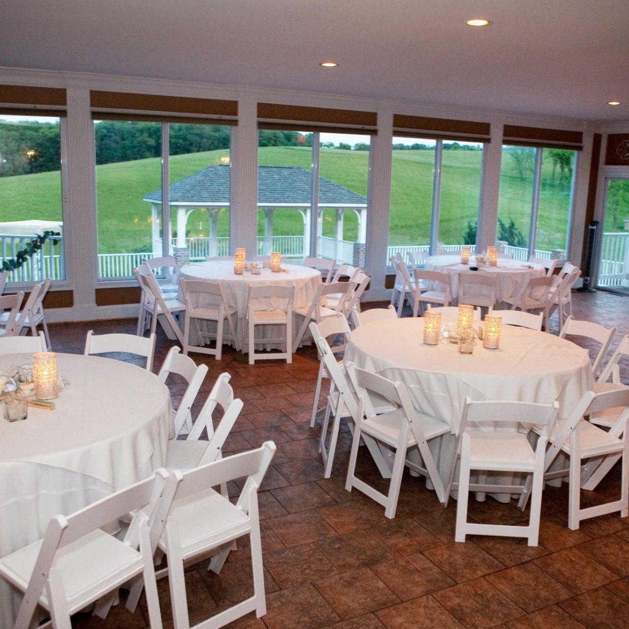Reception venue in Maryland with plenty of natural light and seating for 200 guests